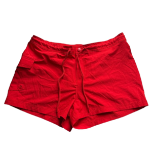 George Red Cargo Shorts with Comfortable Fit Women’s M